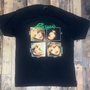 Vintage Poison look what the cat dragged in Band Graphic T-Shirt